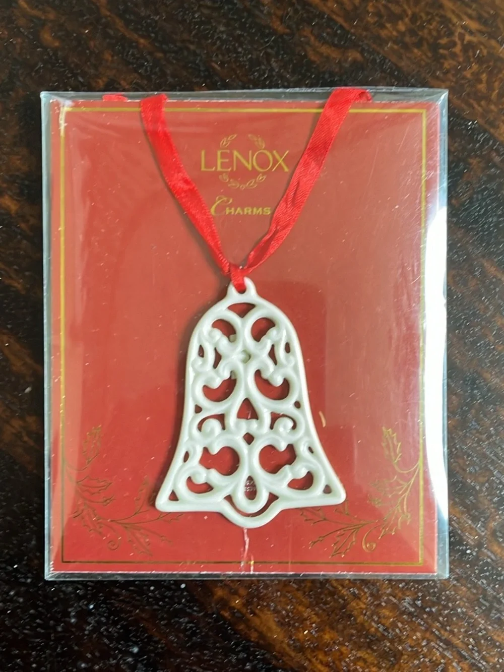 Lenox Charms Pierced Porcelain Bell